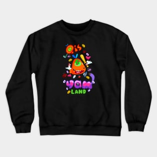 Qis of YAM LAND Crewneck Sweatshirt